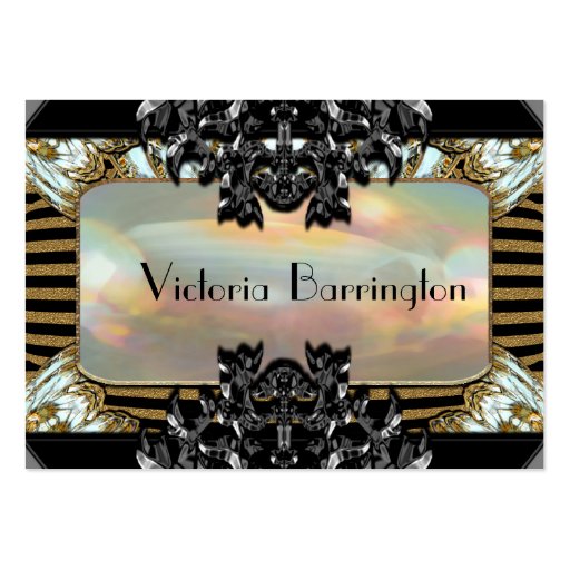 Belgravia  2.5 Pearl Professional Business Card Templates (front side)