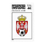 Beli Orlovi White Eagles Serbia Srbija soccer postage