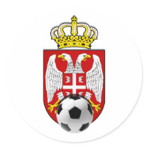 Beli Orlovi White Eagles Serbia Srbija soccer stickers