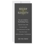 Belief = Reality Custom Invite