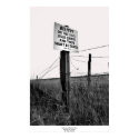 Believe and Barbed Wire, Highway 97, Oregon posters