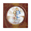 Believe Angels Magnet by elenaind Believe Angels Magnet