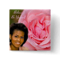 Believe & Be Yourself_ Button by ELENNE Believe & Be Yourself_ Button