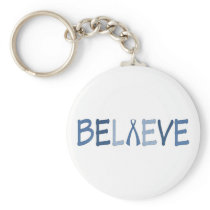 Believe- Blue Awareness Keychains