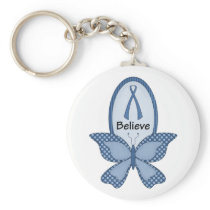 Believe- Blue Awareness Key Chain