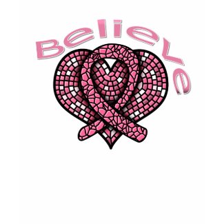 Believe Breast Cancer shirt