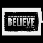 BELIEVE cards