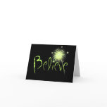 Believe Greeting Card