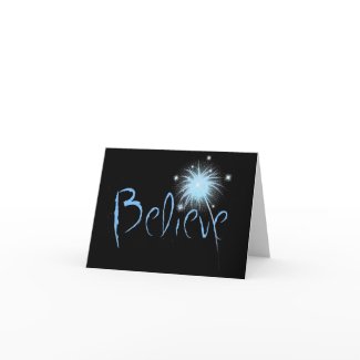 Believe card