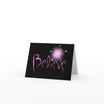 Believe Greeting Card