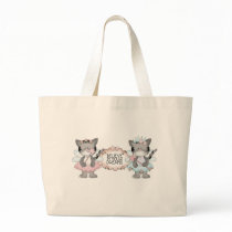 Believe Dream Cats Canvas Bag