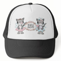 Believe Dream Cats Mesh Hats