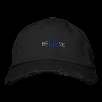 BELIEVE embroidered hats