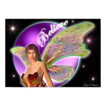 "Believe" Fairy Original Artwork By Bryan C. Smoak posters