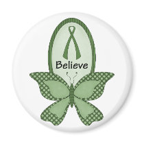 Believe- Green Awareness Magnet