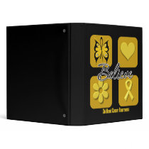 Believe Green Ribbon Colon Cancer Binders