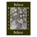Believe Greeting Card
