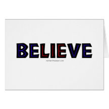 Believe Greeting Cards