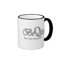 Believe (Grey) - Brain Cancer Awareness Mug