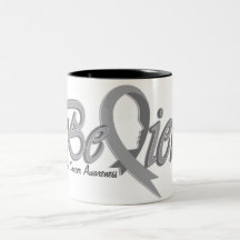 Believe Grey Mug