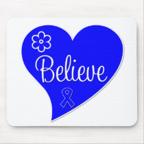 Believe Heart Anal Cancer Mousepads