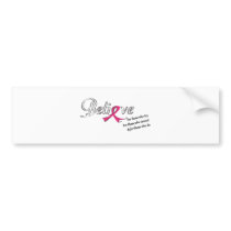 Believe in a Cure Bumper Stickers
