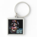 Believe in Bigfoot -  Funny Sasquatch Face Key Chain