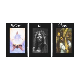 Believe In Christ Wrapped Canvas 8