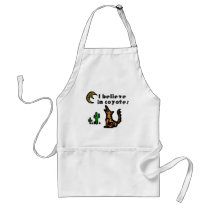 Believe in Coyotes Aprons