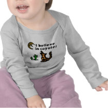 Believe in Coyotes Infant Longsleeve Shirts