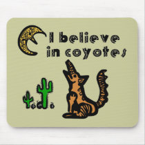 Believe in Coyotes Mousepad