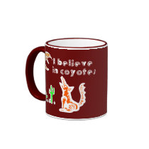 Believe in Coyotes Mugs
