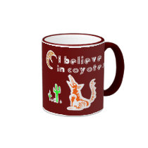 Believe in Coyotes Mugs