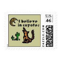 Believe in Coyotes Stamps