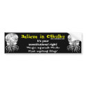 Believe in Cthulhu bumper stickers by serenitystudios Believe in Cthulhu bumper stickers