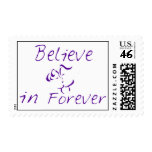 Believe in Forever Postage Stamp