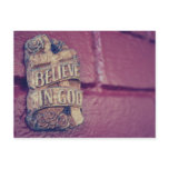 Believe in God Post Cards
