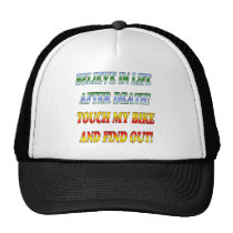 BELIEVE IN LIVE AFTER DEATH hats