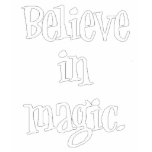 Believe in magic BLK t-shirts