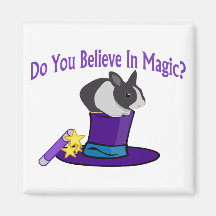 Believe in Magic Fridge Magnets