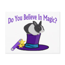 Believe in Magic Postcard