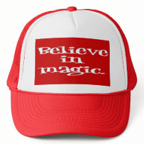 Believe in magic WHT Hat