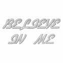 BELIEVE IN ME SHIRT embroidered shirts by BEAULAHBABY BELIEVE IN ME SHIRT embroidered shirts