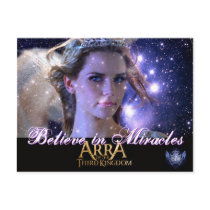 BELIEVE IN MIRACLES -Postcard