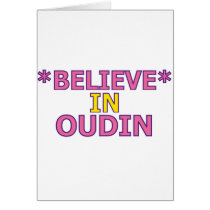 Believe in Oudin cards