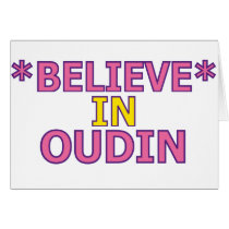 Believe in Oudin cards