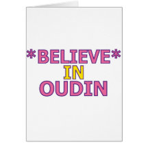 Believe in Oudin Card