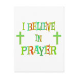 Believe in Prayer Postcard