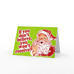 Believe In Santa, Christmas Cards