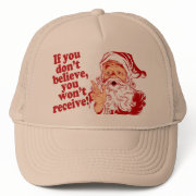 Believe In Santa, Christmas hat